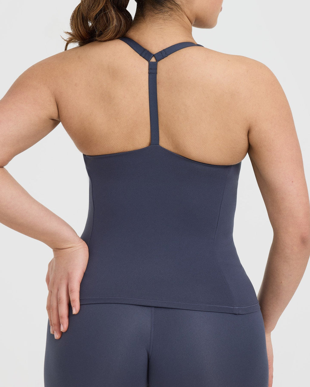 Timeless Square Neck Tank Top | True Blue