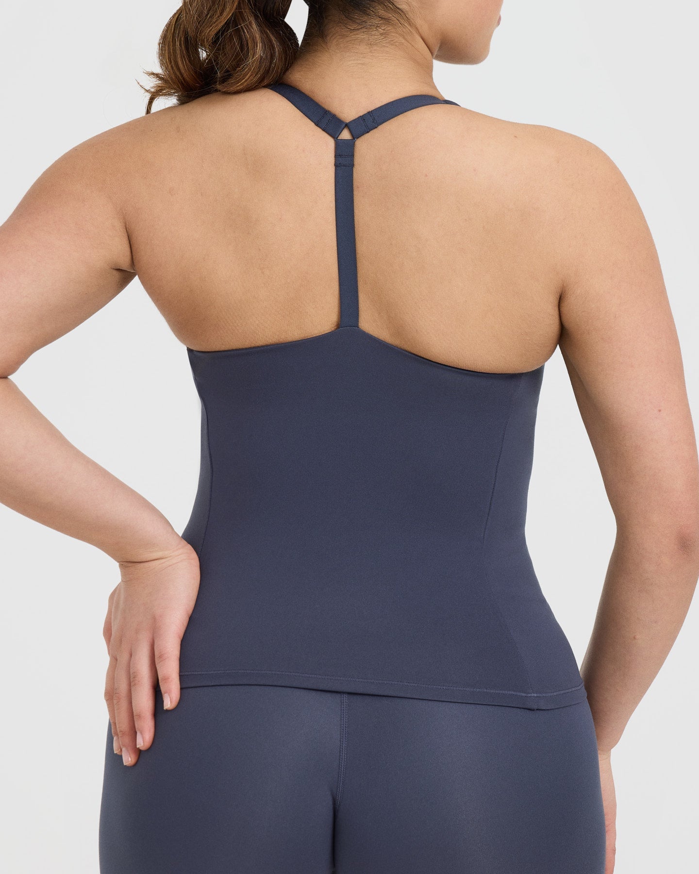 Timeless Square Neck Tank Top | True Blue