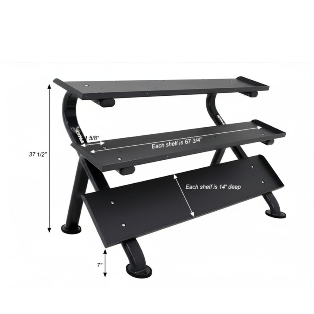 Horizontal Dumbbell Rack