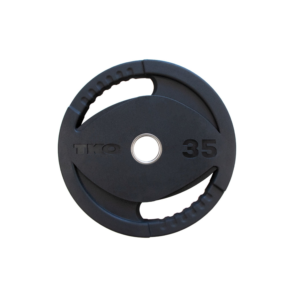 803OR Olympic Rubber Dual Grip Plates