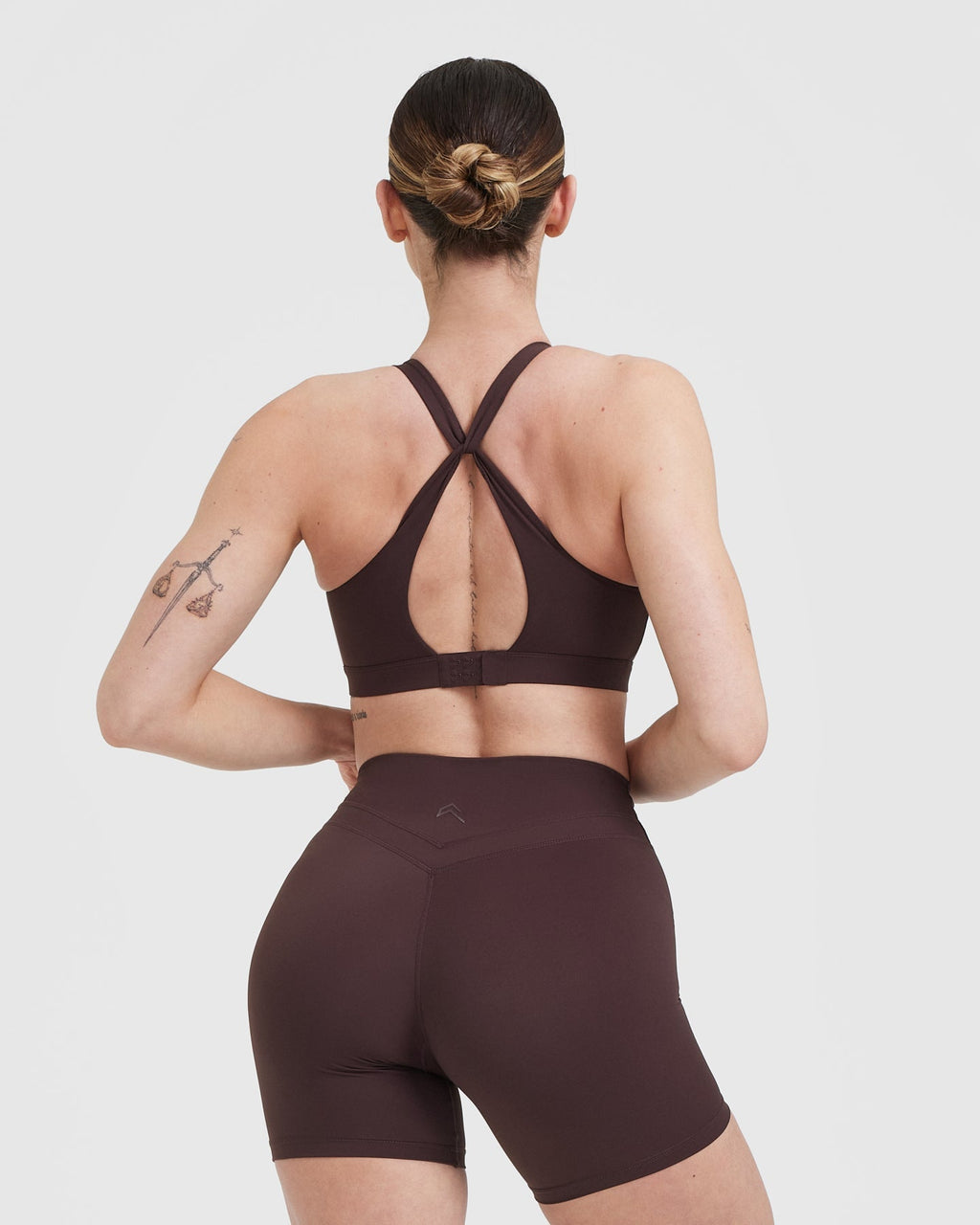 UnifiedMove™ Layered Sports Bra | Plum Brown
