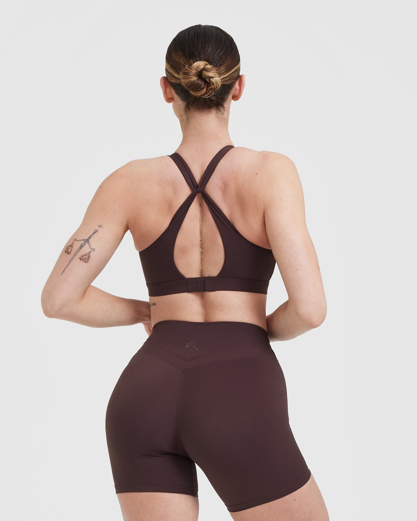 UnifiedMove™ Layered Sports Bra | Plum Brown