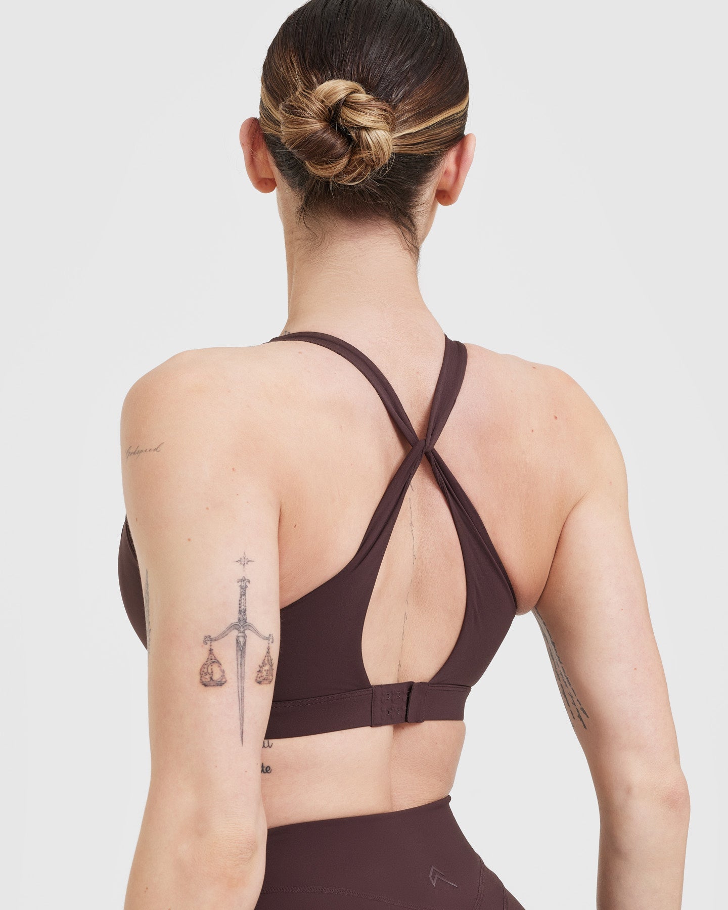 UnifiedMove™ Layered Sports Bra | Plum Brown