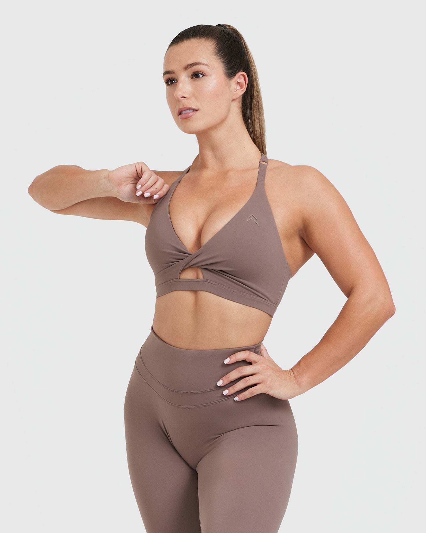UnifiedMove™ Twist Sports Bra | Cool Brown