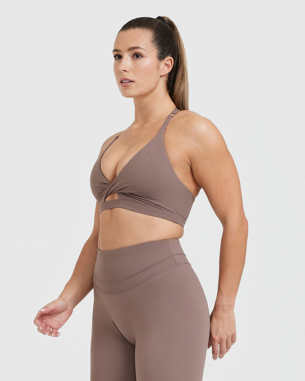 UnifiedMove™ Twist Sports Bra | Cool Brown