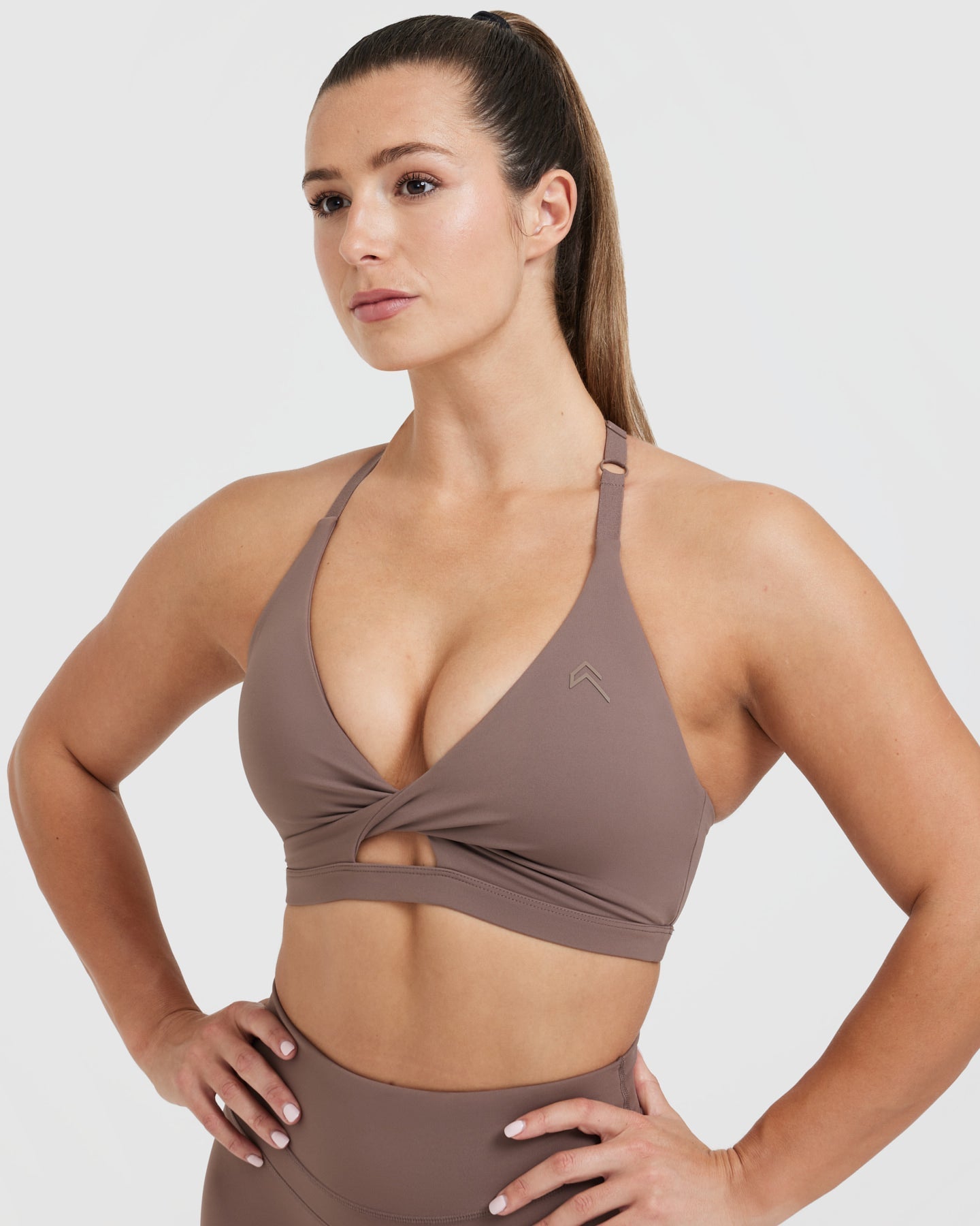 UnifiedMove™ Twist Sports Bra | Cool Brown