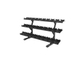 Vitality™ Series Strength Benches & Racks Line - VBR 6815  - 3 Tier 15 Pair Saddle Tray