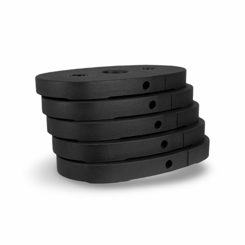 W5 Box of (qty. 5) 10 lb. **Weight Stack Upgrade** for Inspire M2 and FT2 Pro